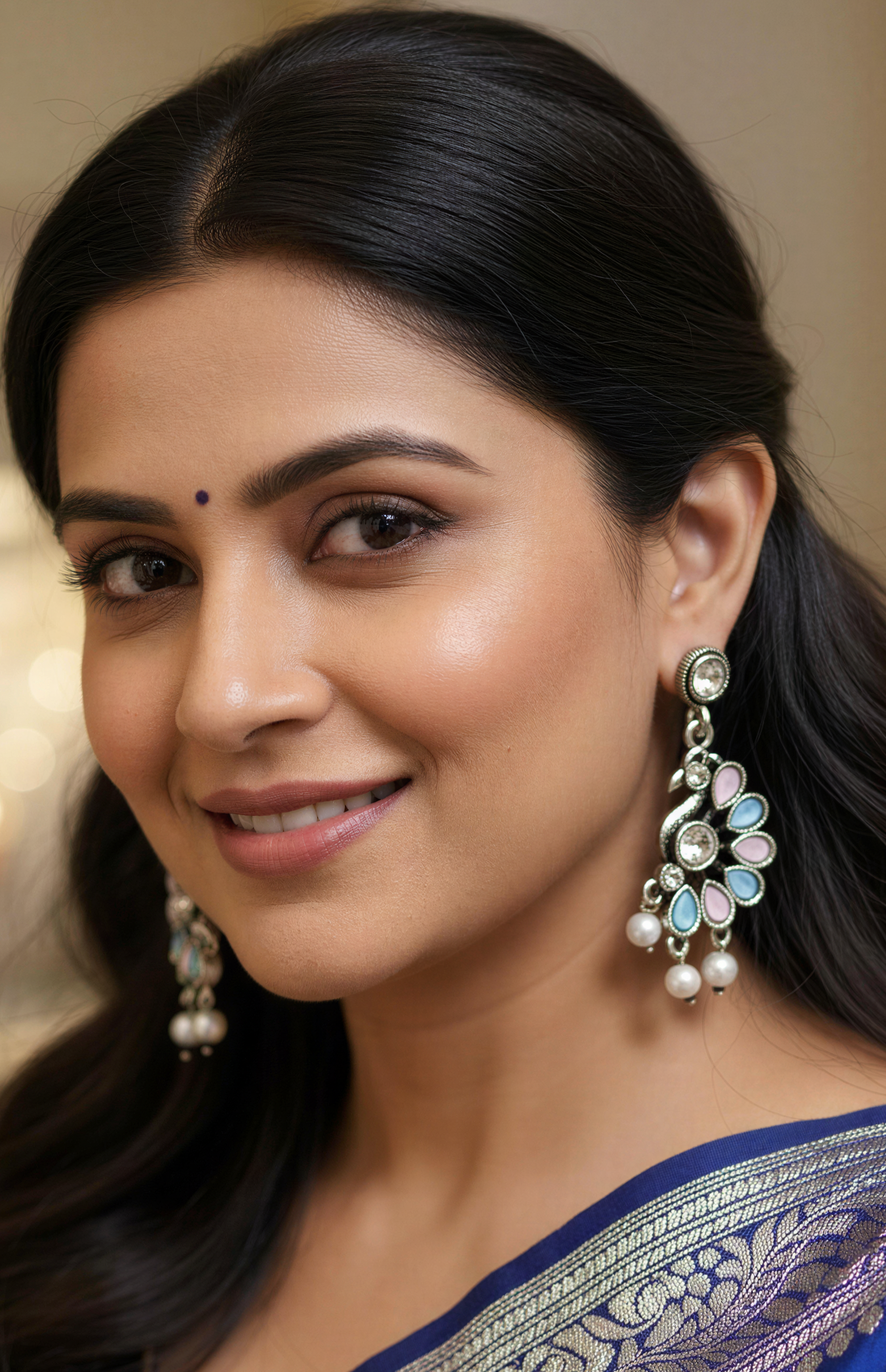 Drop earrings