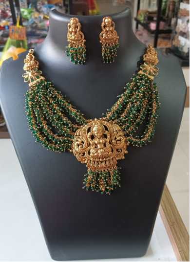 Necklace with Devi pendant_AN1002