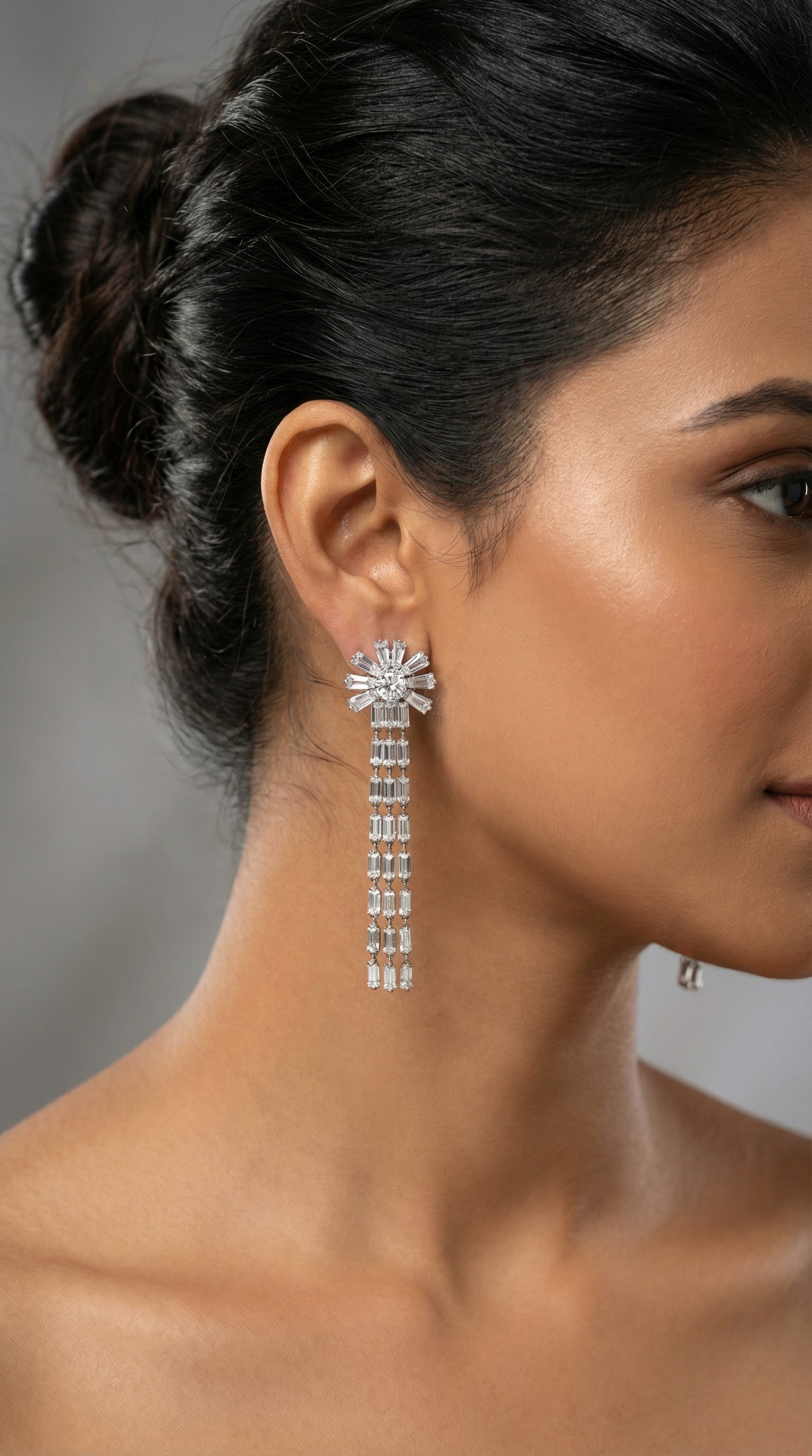 Drop earrings