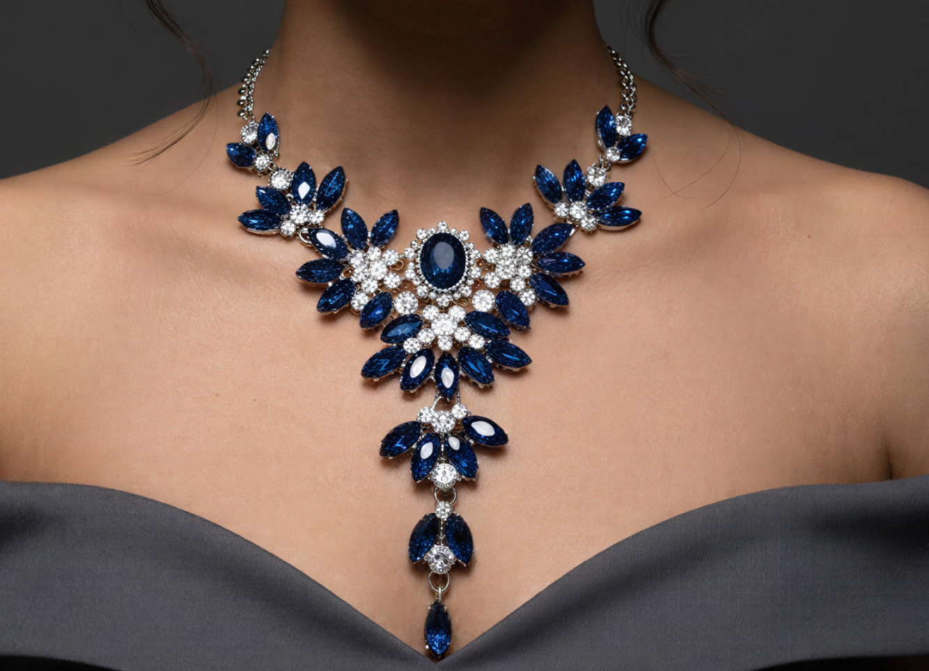 Beautiful artificial necklace